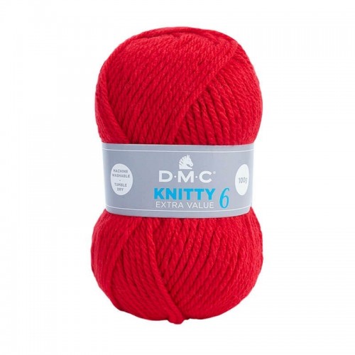 Νήμα Knitty 6 - 698 Κόκκινο