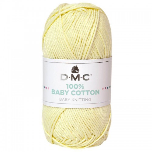 Νήμα 100% Baby Cotton - Κίτρινο