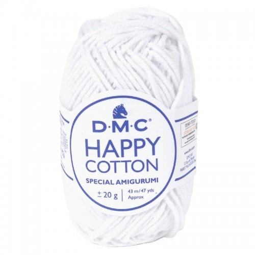 Νήμα Happy Cotton - Λευκό