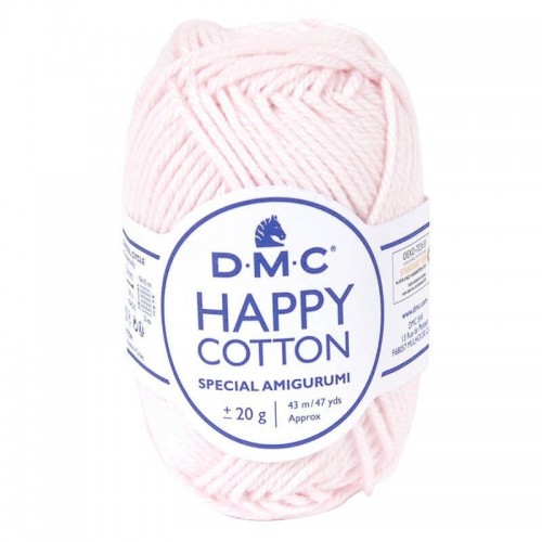 Νήμα Happy Cotton - Ροζ ανοιχτό