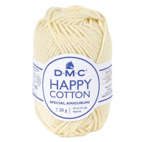 Νήμα Happy Cotton - Κίτρινο Ανοιχτό