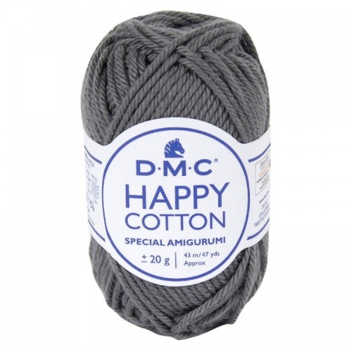 Νήμα Happy Cotton - Γκρι σκούρο 