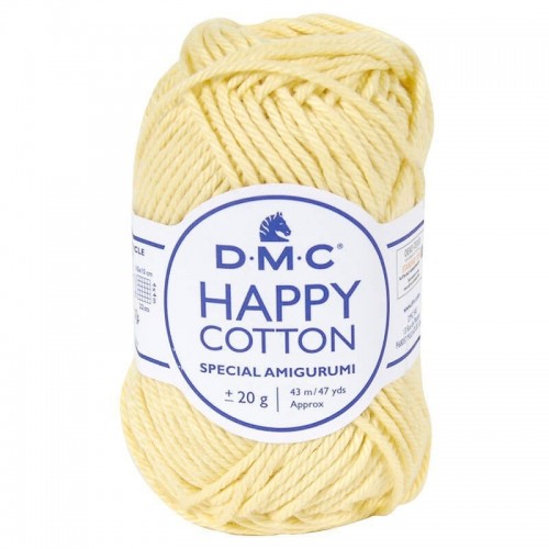 Νήμα Happy Cotton - Κίτρινο παστέλ