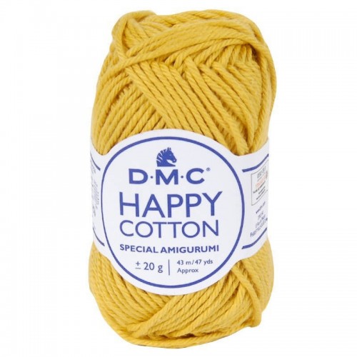 Νήμα Happy Cotton - Μουσταρδί