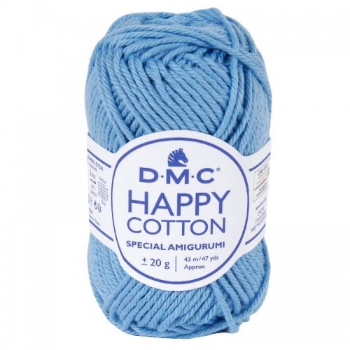Νήμα Happy Cotton - μπλε 