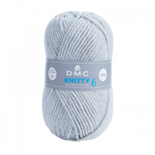 Νήμα Knitty 6 - 814 Γκρι ανοιχτό