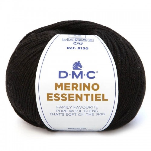 Νήμα Merino Essentiel - 873 Μαύρο 100gr.
