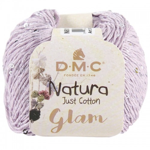 Νήμα natura glam - Λιλά