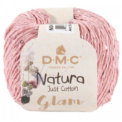 Νήμα natura glam - Ροζ