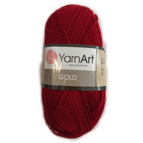 Νήμα YarnArt Gold - Κόκκινο 