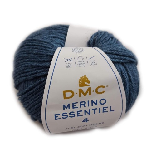 Νήμα Merino Essentiel 50gr. - 887 μπλε ραφ 