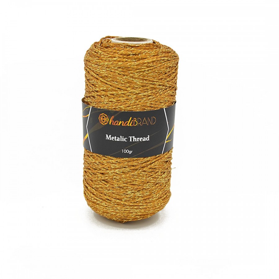  Νήμα Metallic Thread- μπρονζέ 