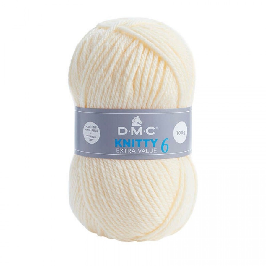 Νήμα Knitty 6 - 993 Εκρού