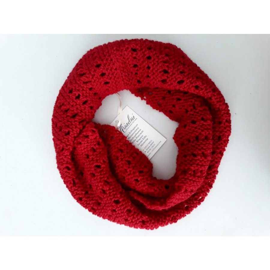 Πλεκτό κασκόλ (Handmade)