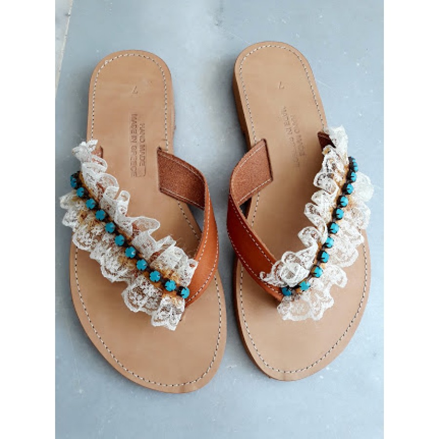 Σαγιονάρα δερμάτινη No. 37 (Handmade)