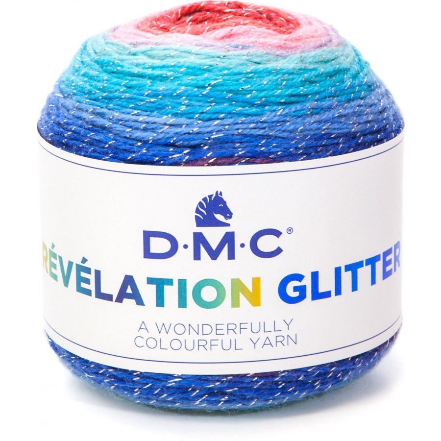 Νήμα Revelation Glitter Πολύχρωμο