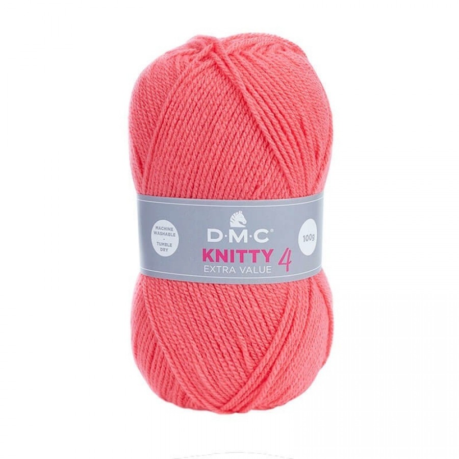 Νήμα Knitty 4 - 688 Κοραλί φλούο