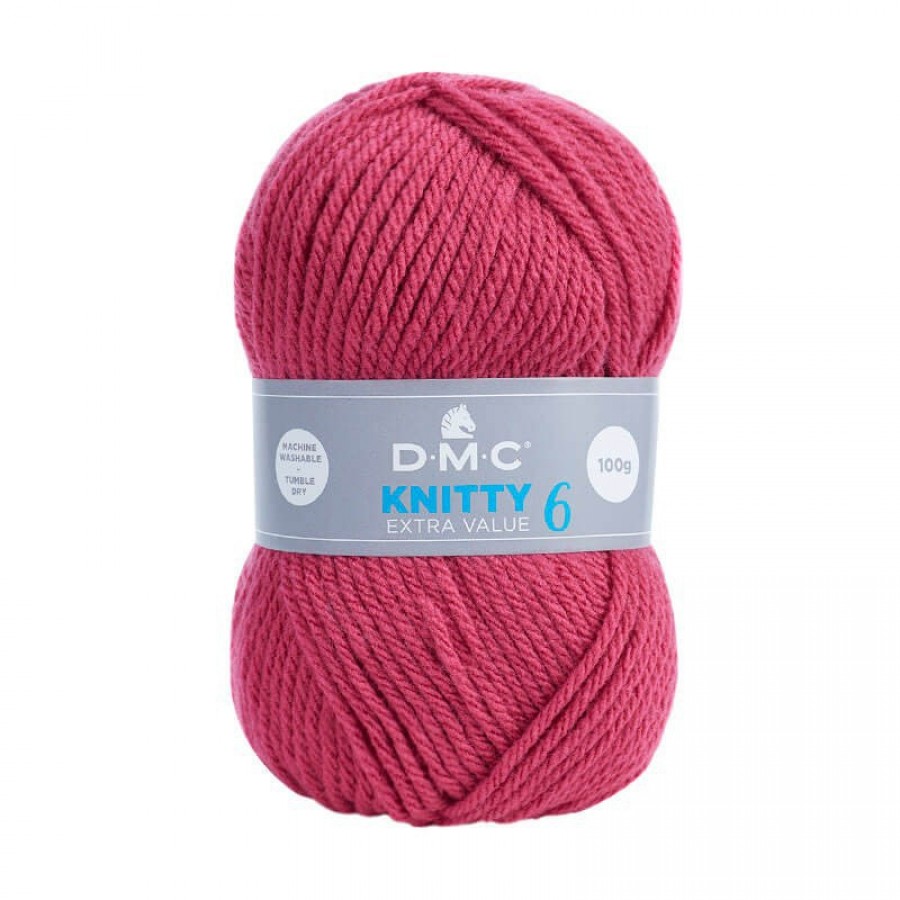 Νήμα Knitty 6 - 846 Ροζ