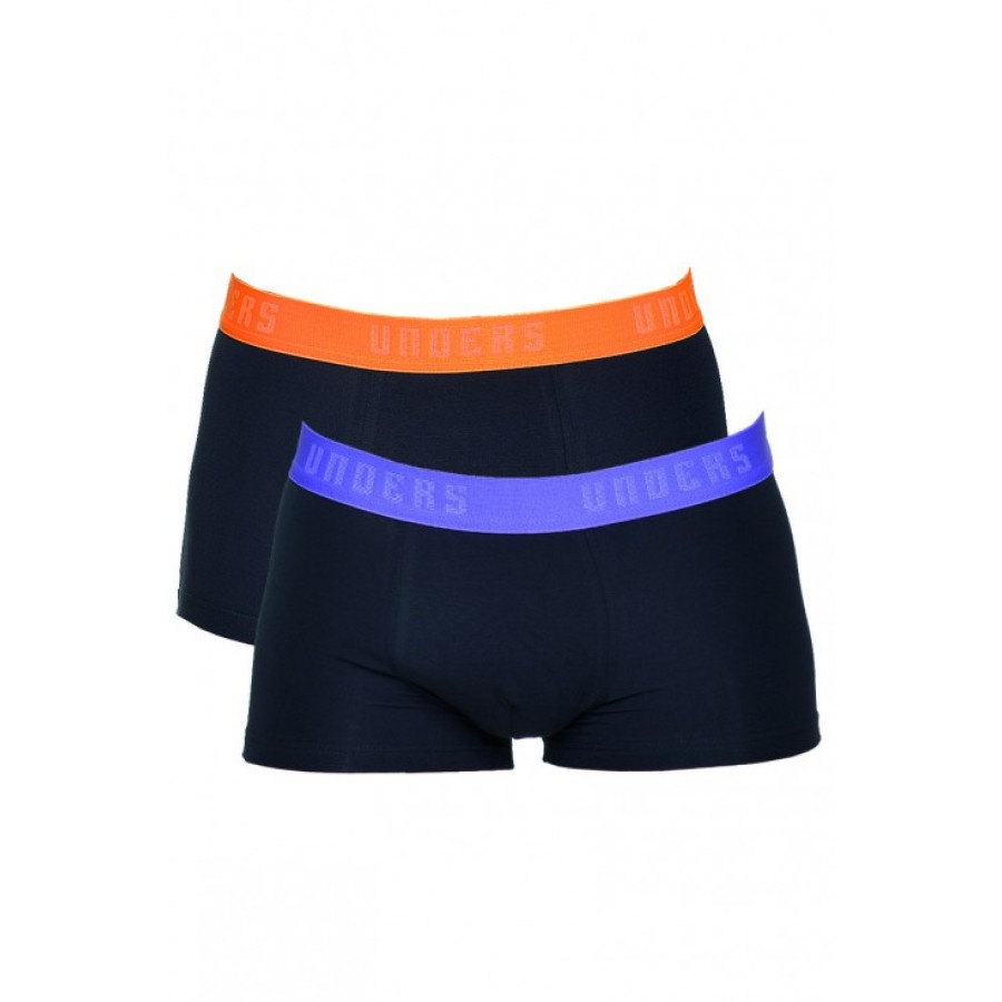 ΔΥΑΔΑ BOXER ΜΑΥΡΟ - ΜΩΒ/ΠΟΡΤΟΚΑΛΙ - 85196-2