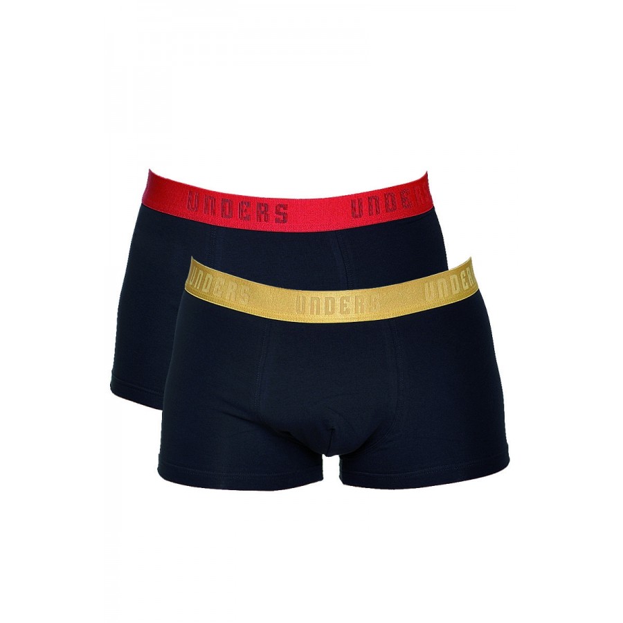ΔΥΑΔΑ BOXER ΜΑΥΡΟ- ΚΟΚΚΙΝΟ/ΧΡΥΣΟ - 85196-2