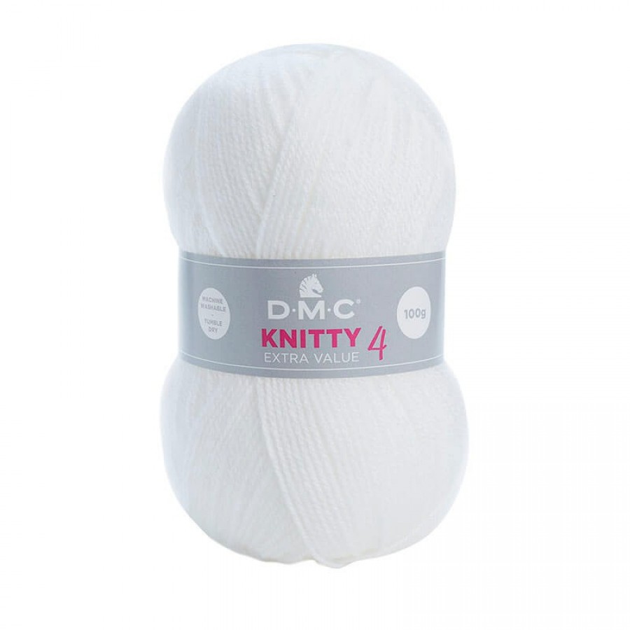 Νήμα Knitty 4 - 961 Λευκό
