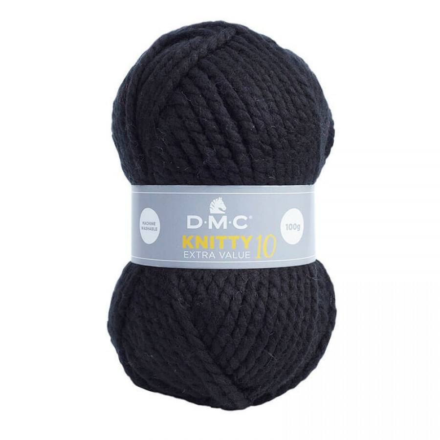Νήμα Knitty 10 - 965 Μαύρο
