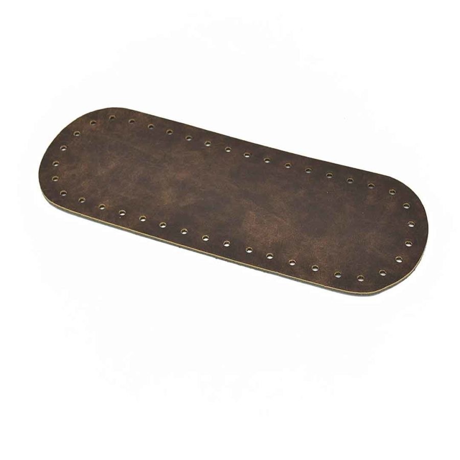Πάτος τσάντας 26x 10 εκ. - wood brown 