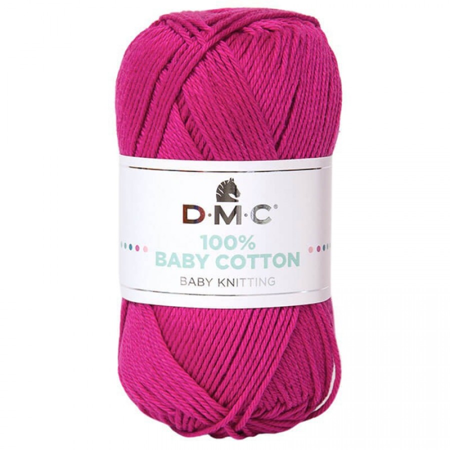 Νήμα 100% Baby Cotton - Φούξια