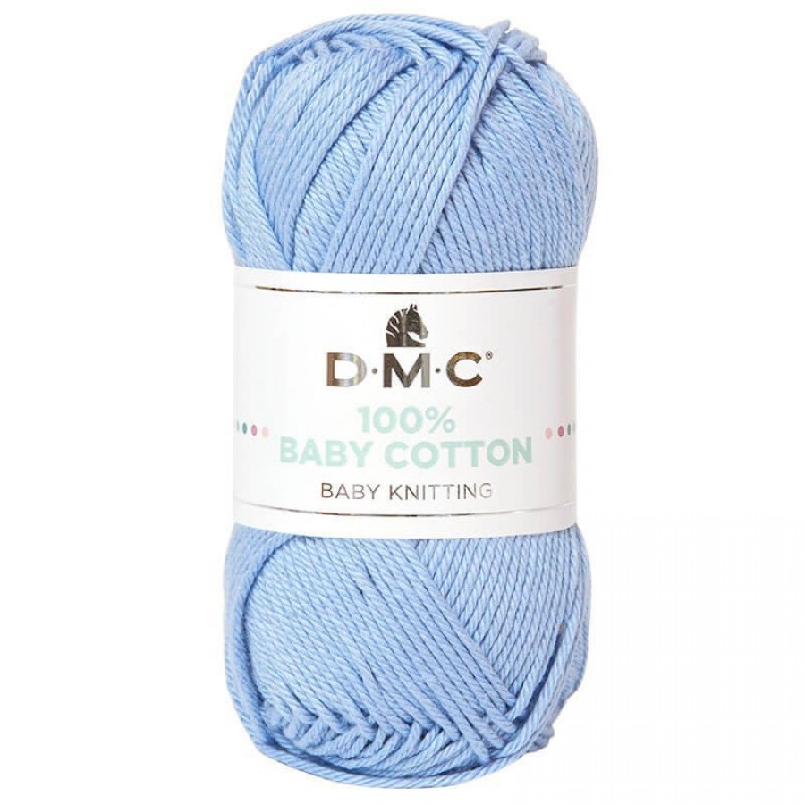 Νήμα 100% Baby Cotton - Γαλάζιο