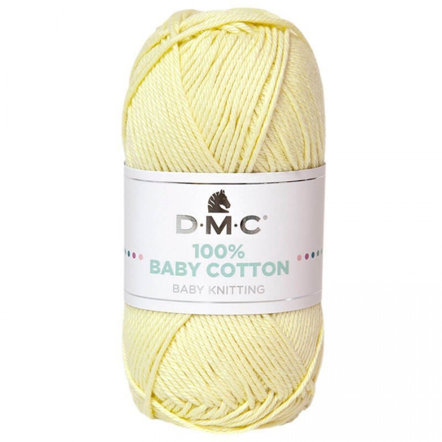 Νήμα 100% Baby Cotton - Κίτρινο