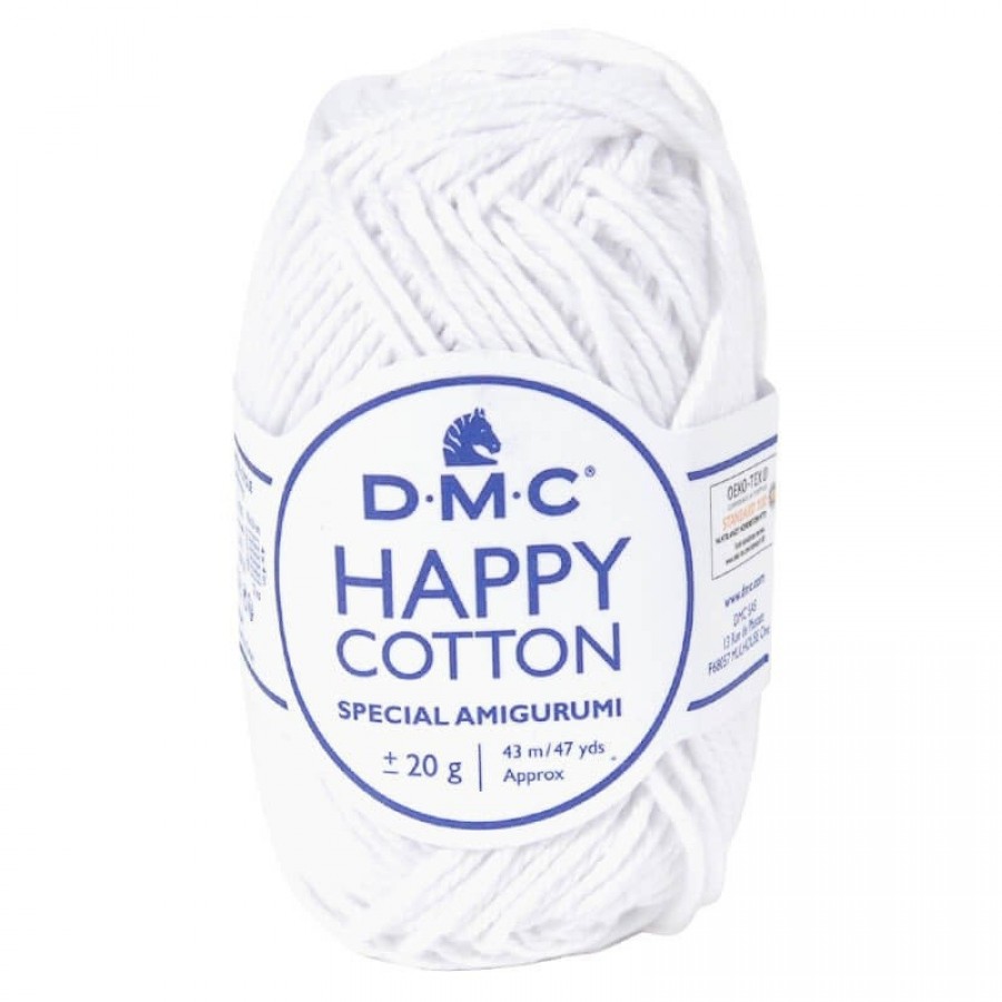 Νήμα Happy Cotton - Λευκό