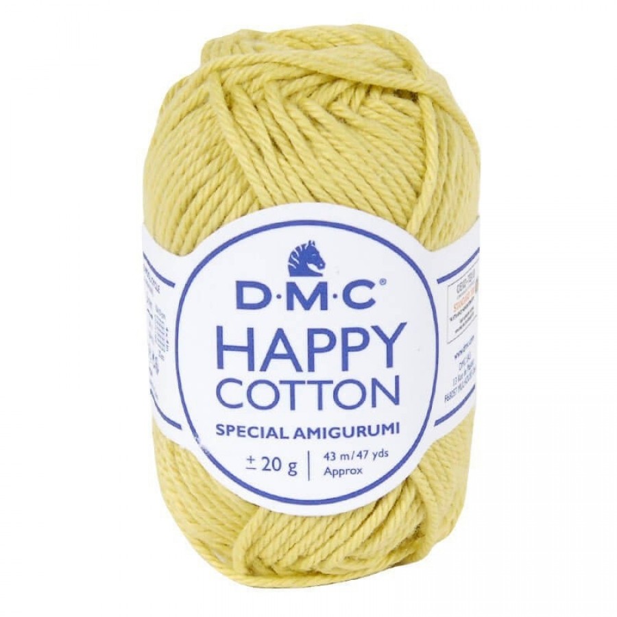Νήμα Happy Cotton - Κίτρινο 