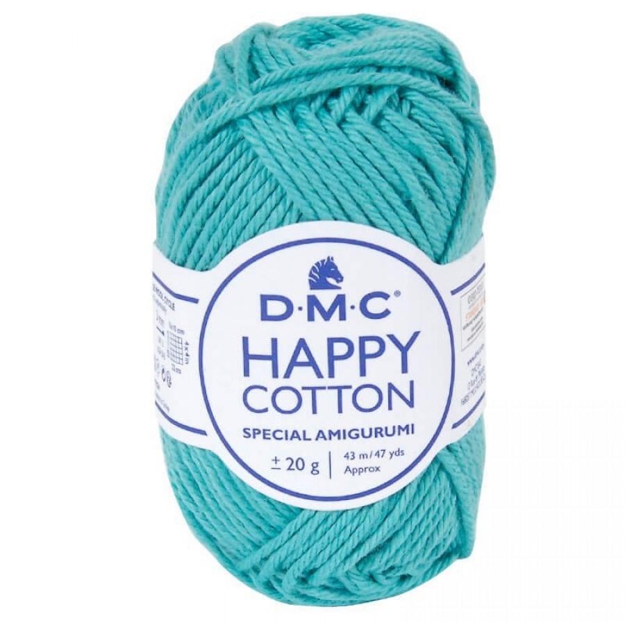 Νήμα Happy Cotton - Πετρόλ ανοιχτό
