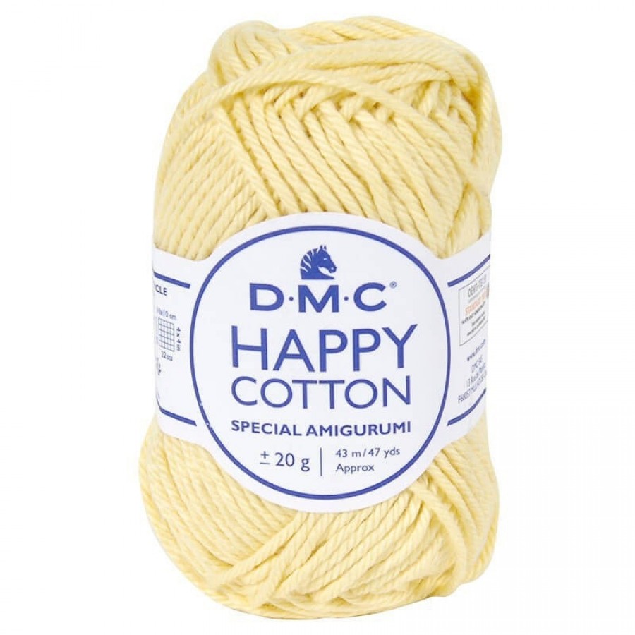 Νήμα Happy Cotton - Κίτρινο παστέλ