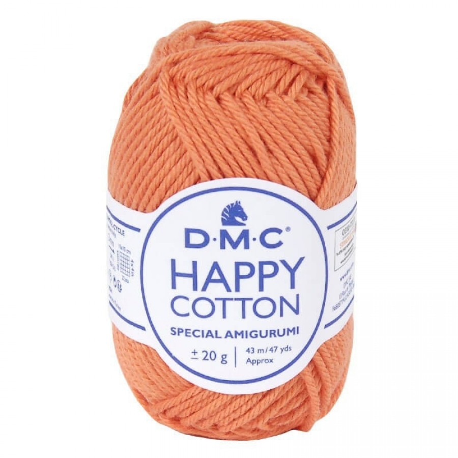Νήμα Happy Cotton - Πορτοκαλί