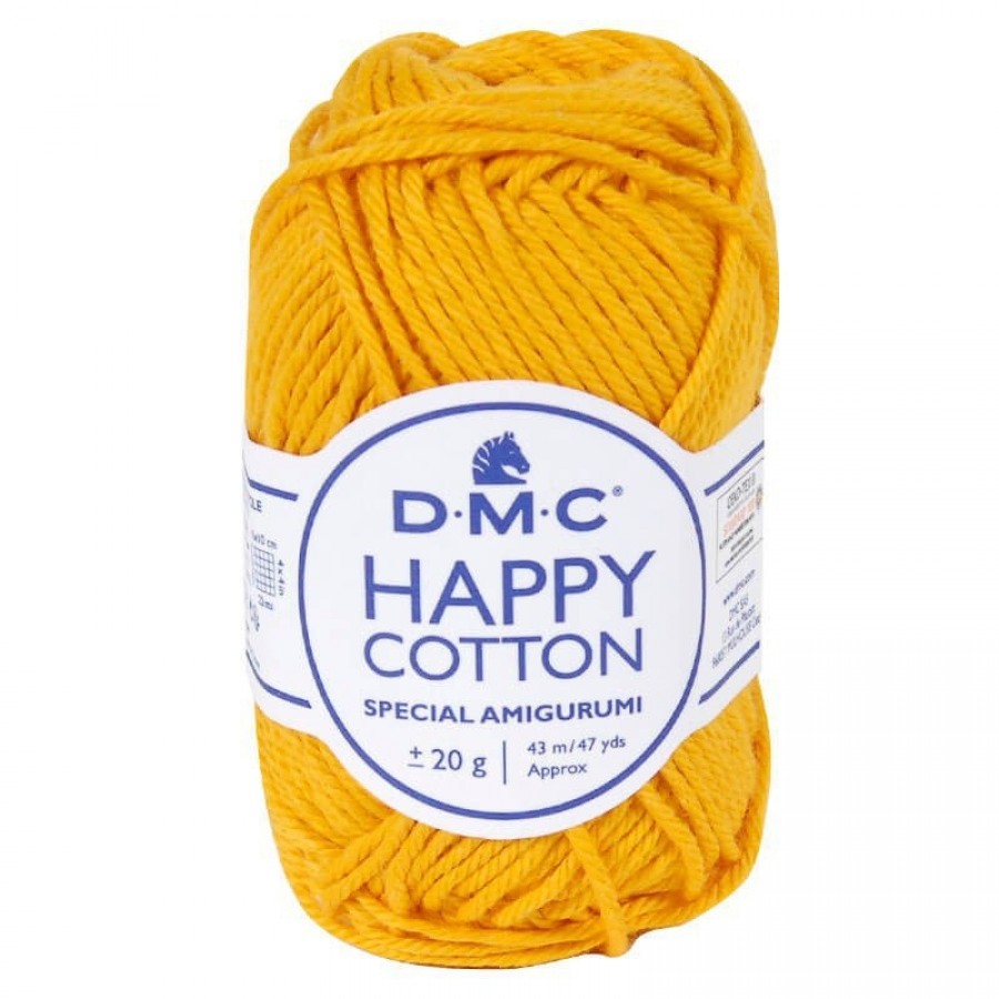 Νήμα Happy Cotton - Πορτοκαλί έντονο