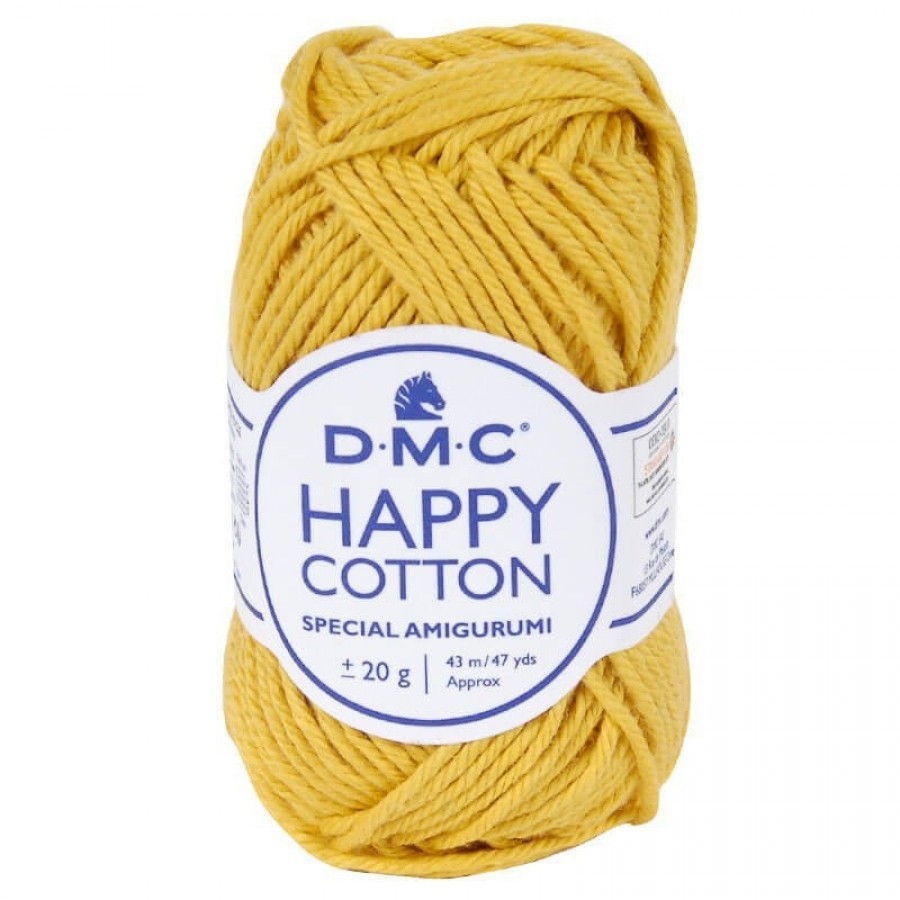 Νήμα Happy Cotton - Μουσταρδί