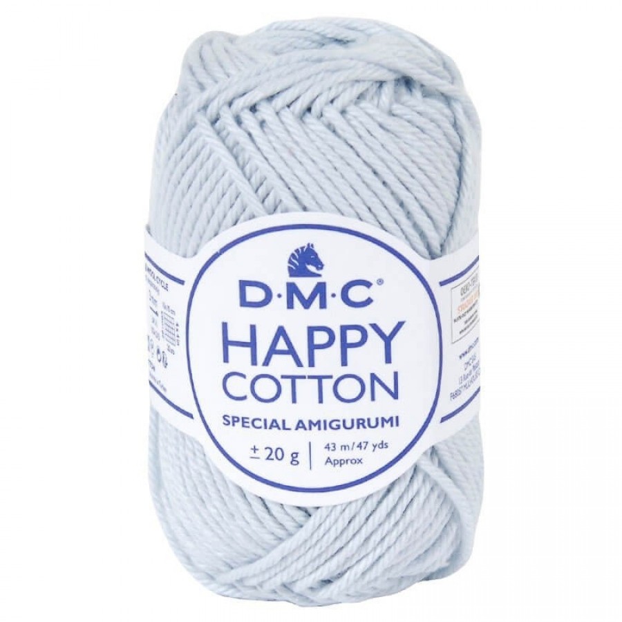 Νήμα Happy Cotton - Γκρι Γαλάζιο