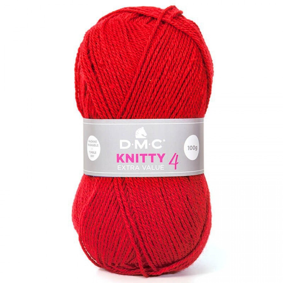 Νήμα Knitty 4 - 833 Κόκκινο