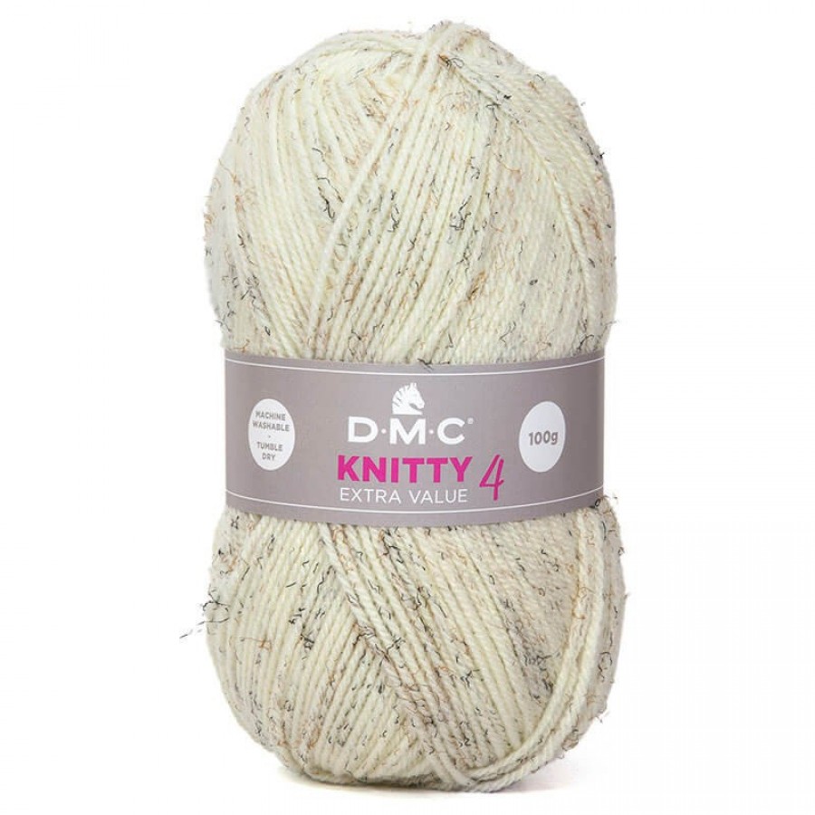 Νήμα Knitty 4 - 930 Ζαχαρί Tweed 
