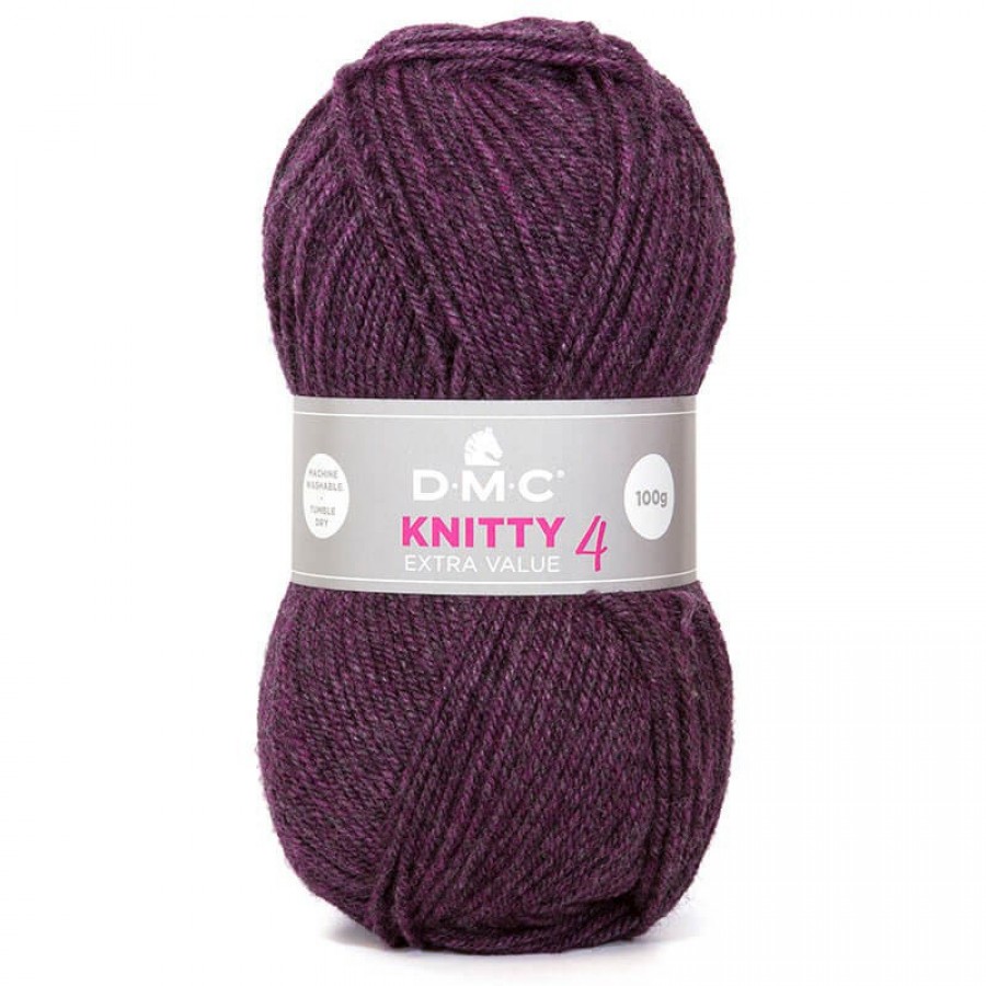 Νήμα Knitty 4 - 906 Μωβ μελανζέ