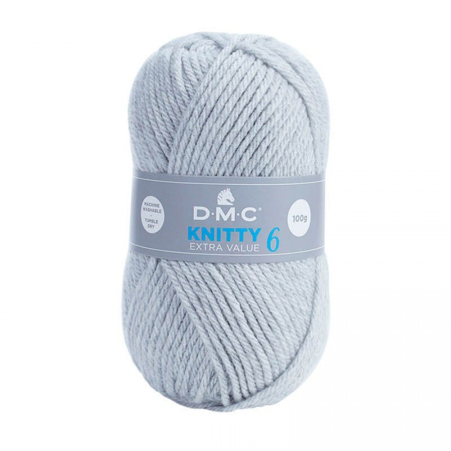 Νήμα Knitty 6 - 814 Γκρι ανοιχτό