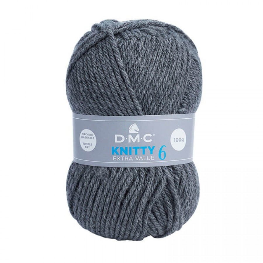 Νήμα Knitty 6 - 786 Γκρι σκούρο