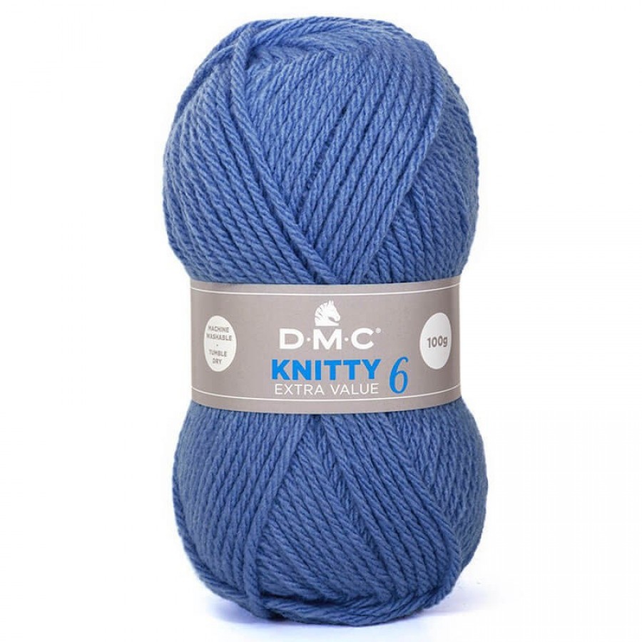 Νήμα Knitty 6 - 667 Μπλε ραφ