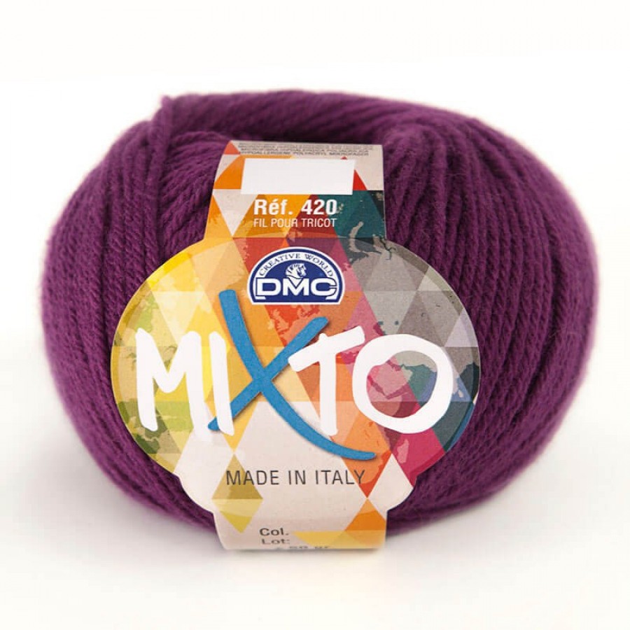 Νήμα Mixto Μωβ