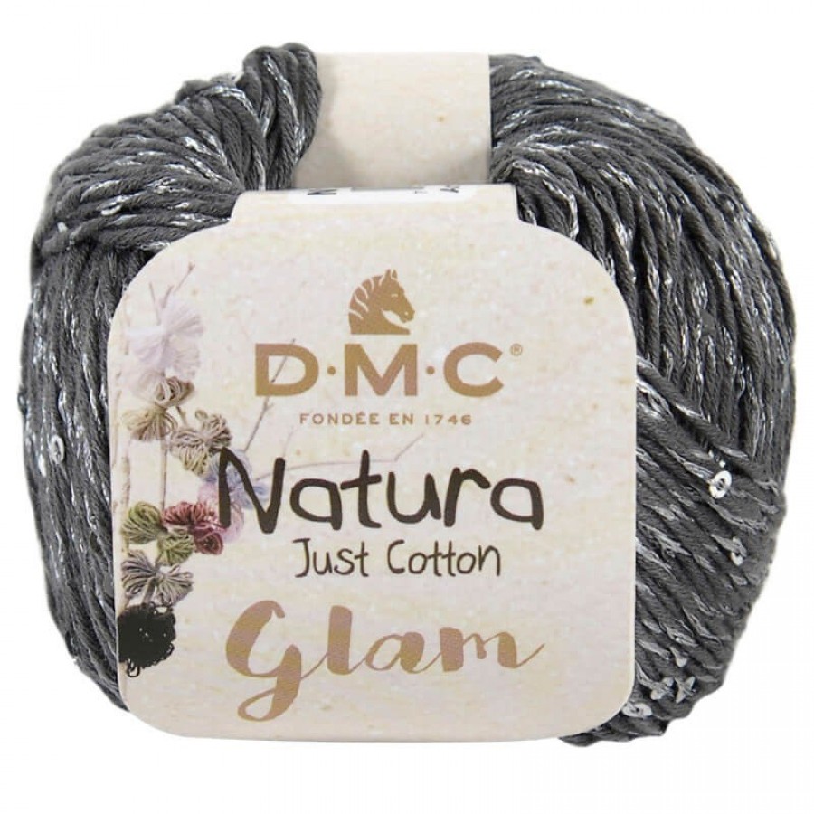 Νήμα natura glam - 10 Γκρι