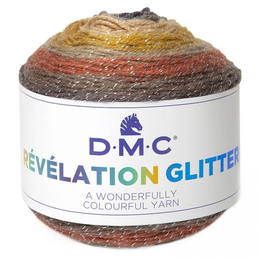 Νήμα Revelation Glitter Πολύχρωμο