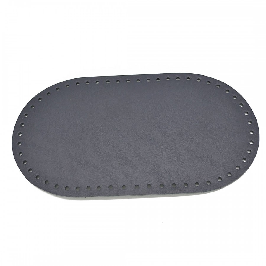 Πάτος τσάντας large oval  31x 17εκ. - μπλε
