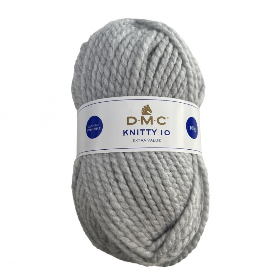 Νήμα knitty 10 - 814 γκρι ανοιχτό 