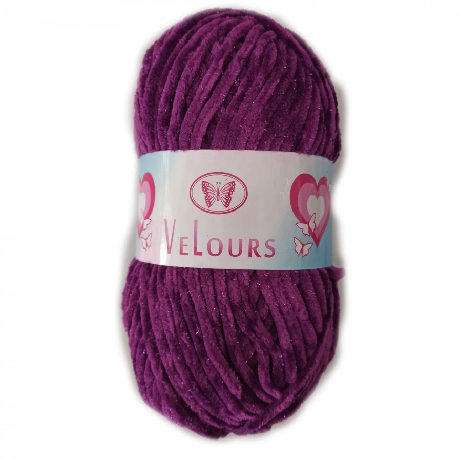 Νήμα Velours - Μωβ